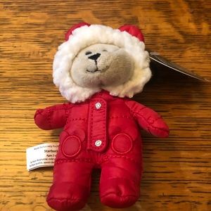 NEW Starbucks Bearista Mini Stuffed Bear Holiday 2021  Ornament (LAST ONE)